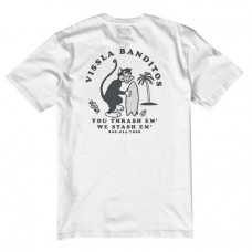 Camiseta Manga Corta Vissla Bandito Blanca